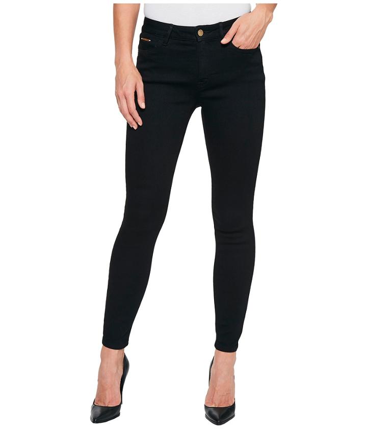 Ivanka Trump - Denim Skinny Ankle Jeans In Black