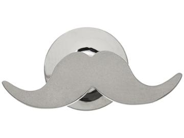 W  Rkin Stiffs Stainless Steel Lapel Pin- Mustache