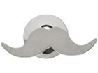 W  Rkin Stiffs Stainless Steel Lapel Pin- Mustache