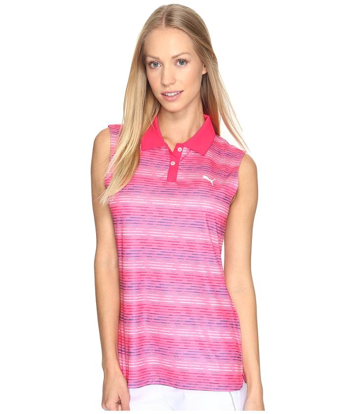 Puma Golf - Road Map Sleeveless Polo