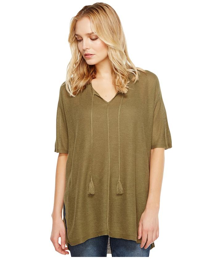 Nydj - Linen Mesh Tunic