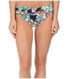 Tommy Bahama - Mare Paisley High-waist Cross-sash Hipster Bikini Bottom