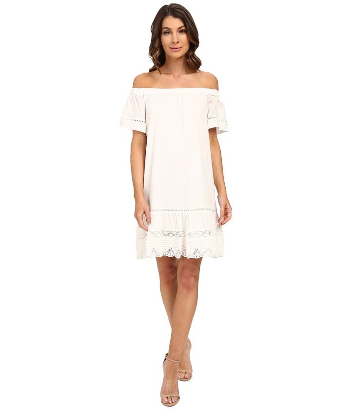 Rebecca Taylor - Off Shoulder Cotton Dress