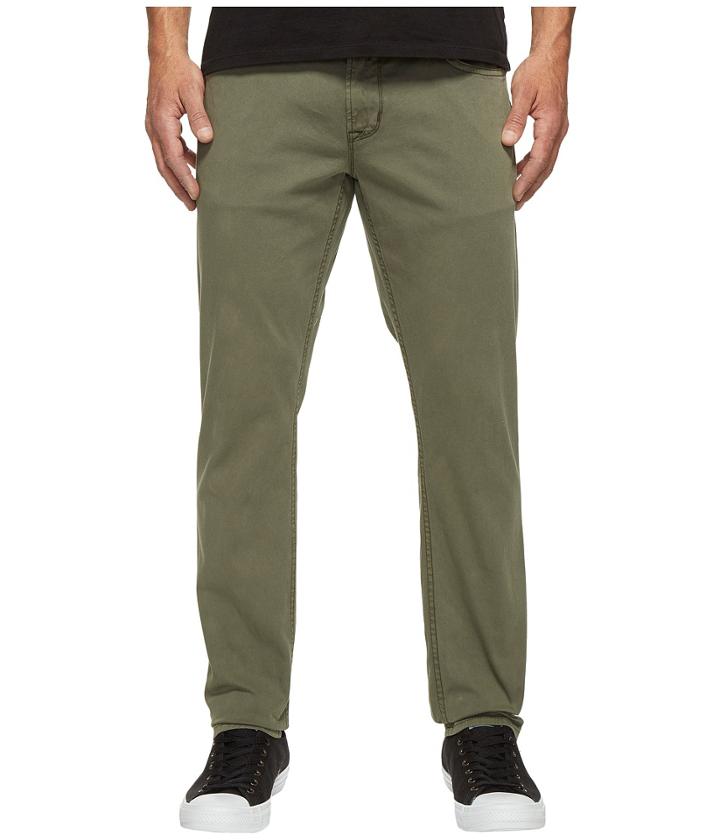 Hudson - Blake Slim Straight Jeans In Infantry Green