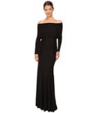 Yigal Azrou  L - Off Shoulder Matte Jersey Gown