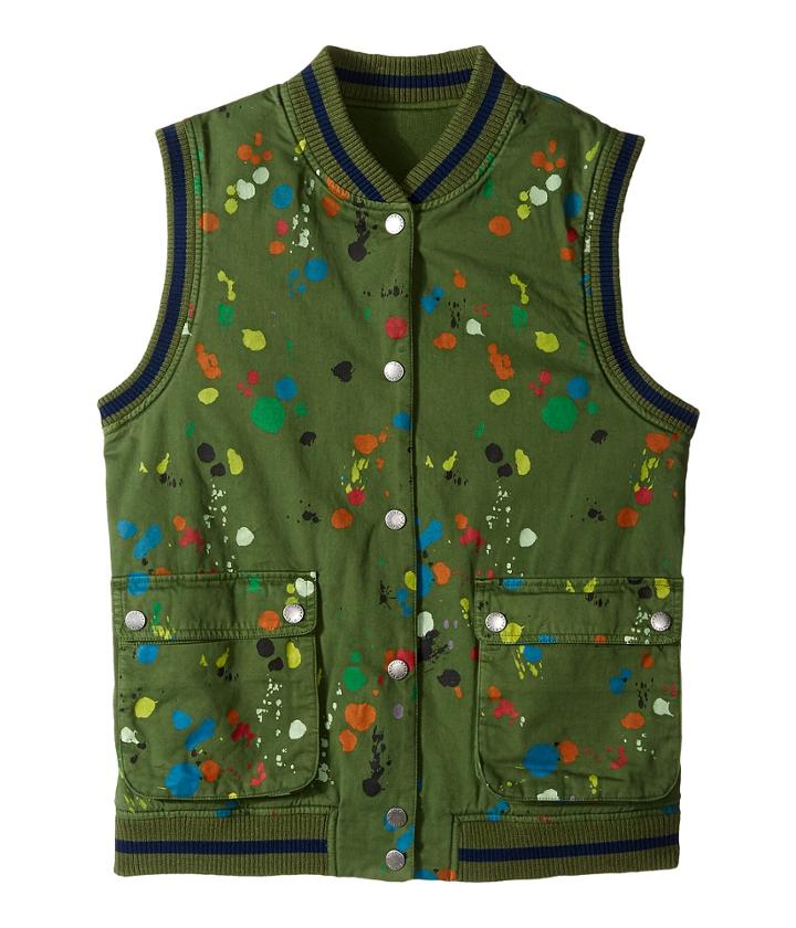Stella Mccartney - Rhubarb Paint Splatter Reversible Vest