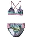 Hurley Kids - Fine Lines Halter Top Tab Side Bottom