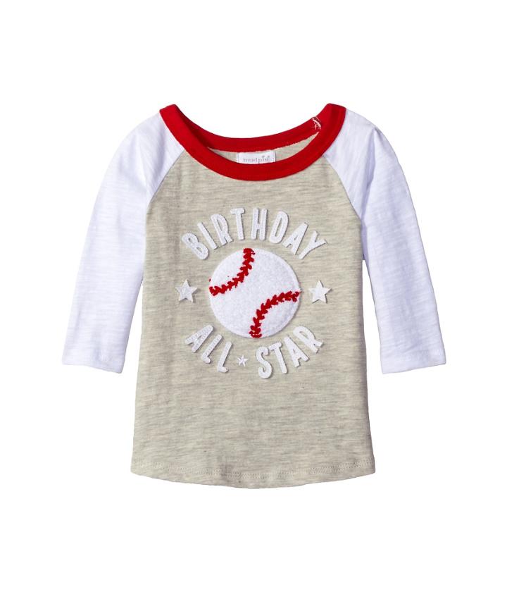 Mud Pie - 1st Birthday All-star Raglan T-shirt