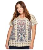 Lucky Brand - Plus Size Morrocan Tile Tee