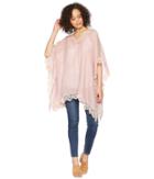 Steve Madden - Mixed Lace Poncho