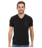 Kenneth Cole Sportswear Acid Washed V-neck