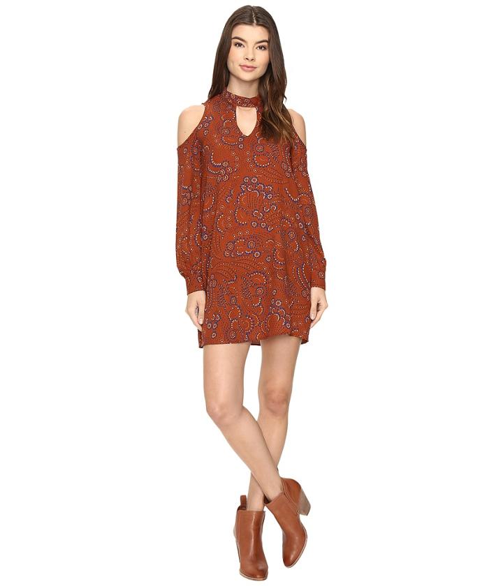 Brigitte Bailey - Betha Cold Shoulder Long Sleeve Dress