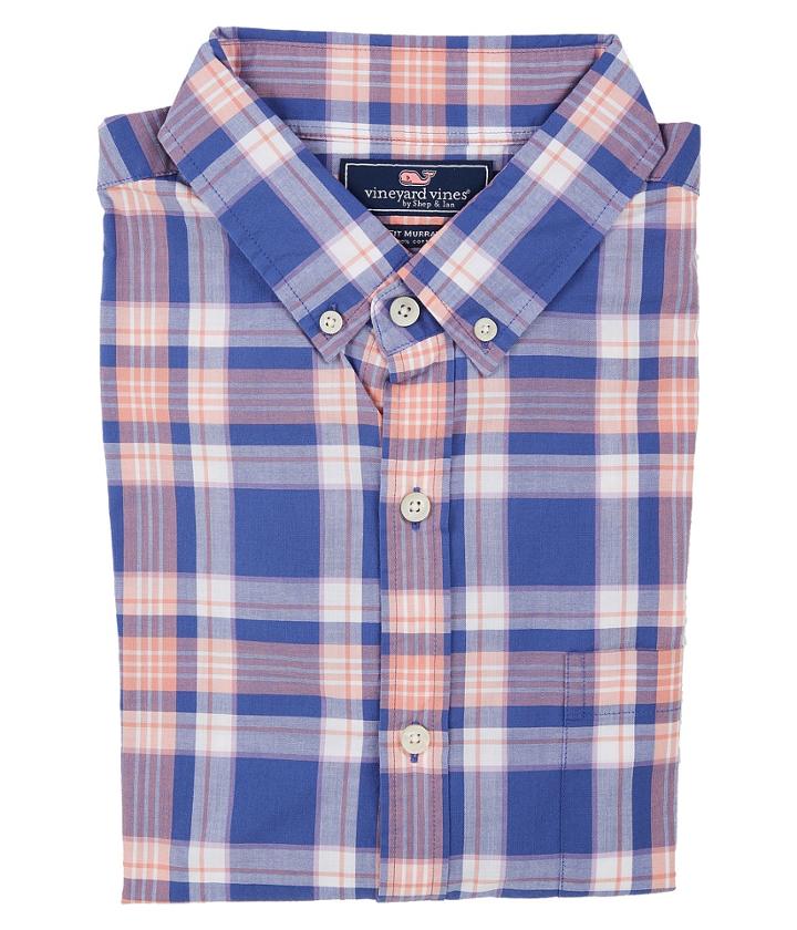 Vineyard Vines - Fort Purcell Plaid Slim Murray Shirt