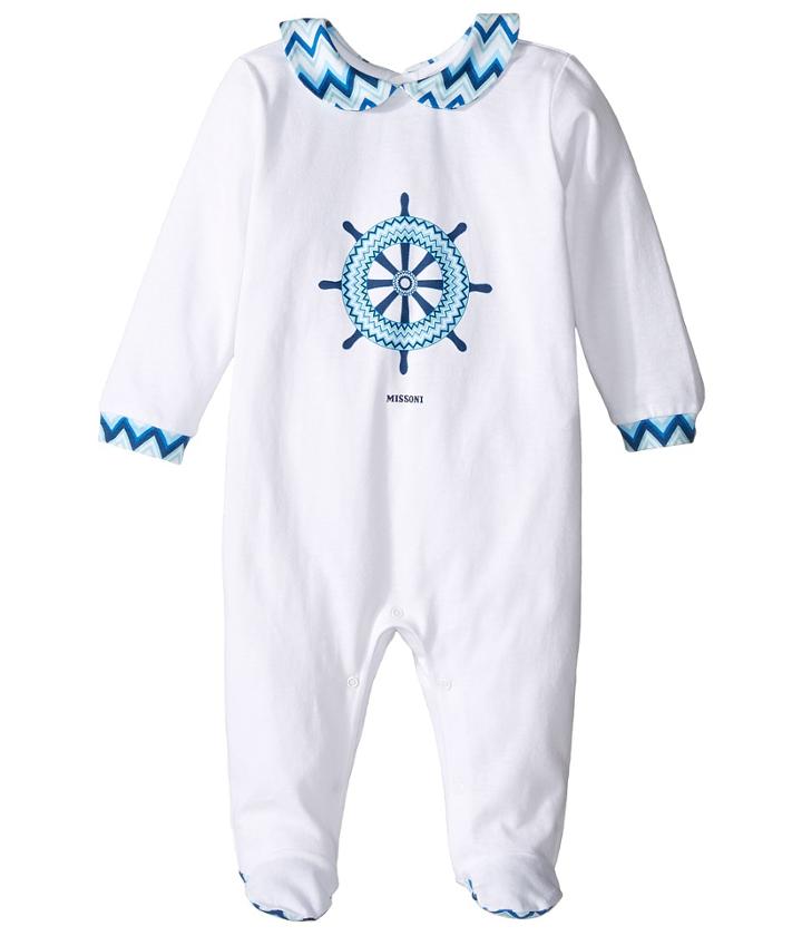 Missoni Kids - Jersey Zigzag Wheel One-piece