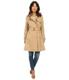 Lauren Ralph Lauren - Trench With Faux Leather Piping