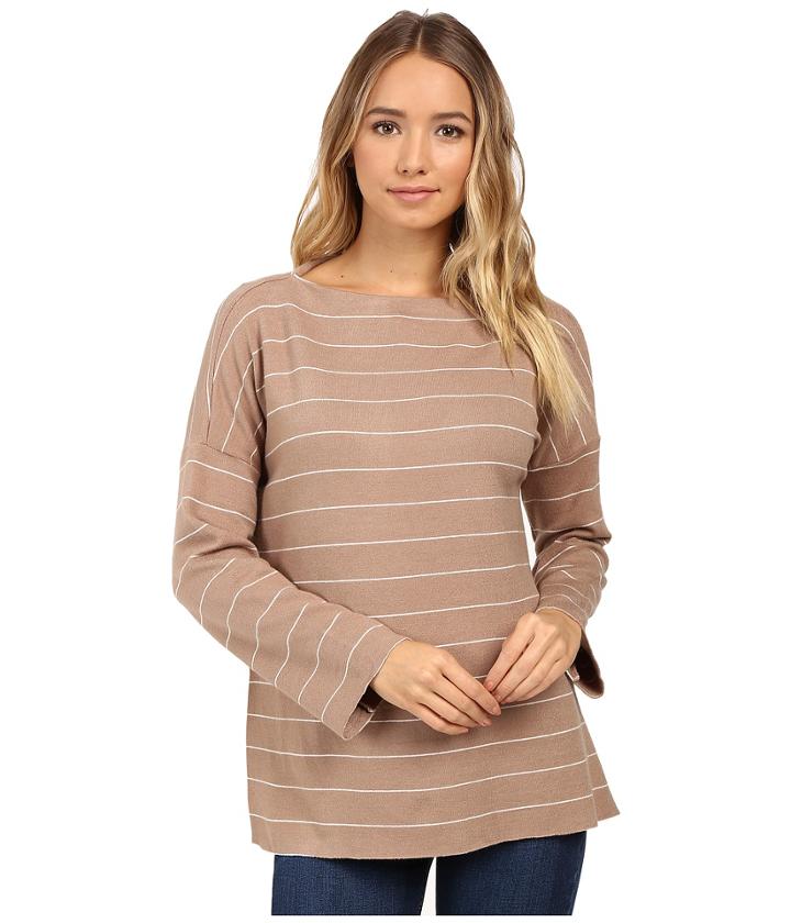 Christin Michaels - Angelie Boat Neck Sweater