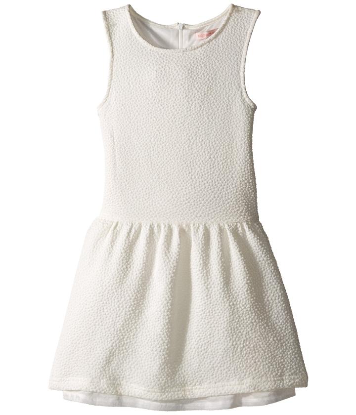 Appaman Kids - Classic Perry Drop Waist Dress With Popcorn Fabric Detail