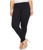 Liverpool - Plus Size Madonna Leggings Super Stretch Ponte Knit In Night Sky Blue