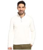 Calvin Klein - Long Sleeve Quarter Button Color Blocked Knit Shirt