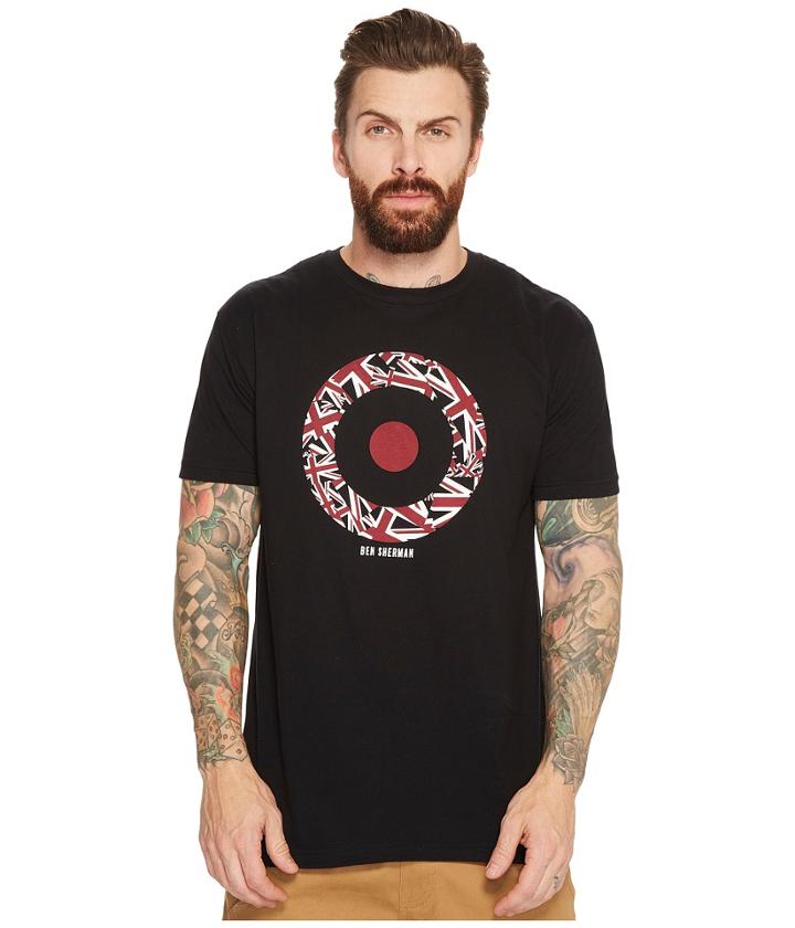 Ben Sherman - Short Sleeve Union Jack Target Graphic Tee