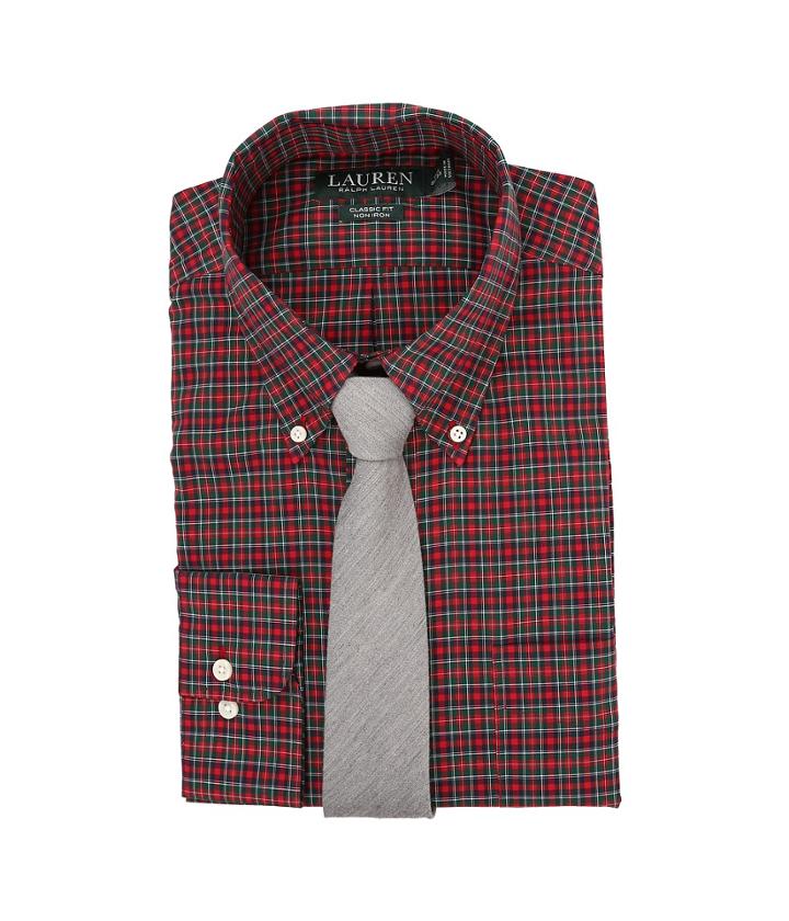 Lauren Ralph Lauren - Poplin Checks Classic Pocket Dress Shirt