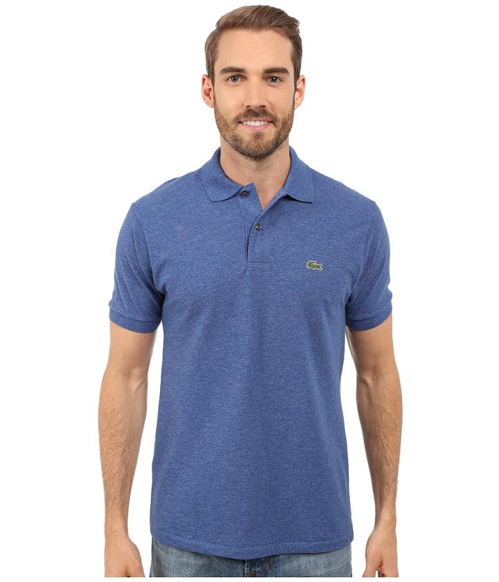 Lacoste - Short Sleeve Original Heathered Pique Polo