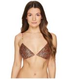 Agua De Coco By Liana Thomaz - Beaded Bikini Top