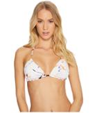 The Bikini Lab - True Watercolors Reversible Triangle Top