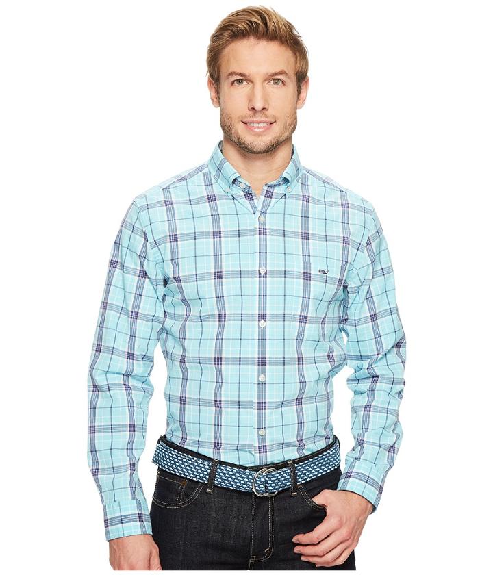 Vineyard Vines - Freshwater Pond Plaid Classic Tucker Shirt
