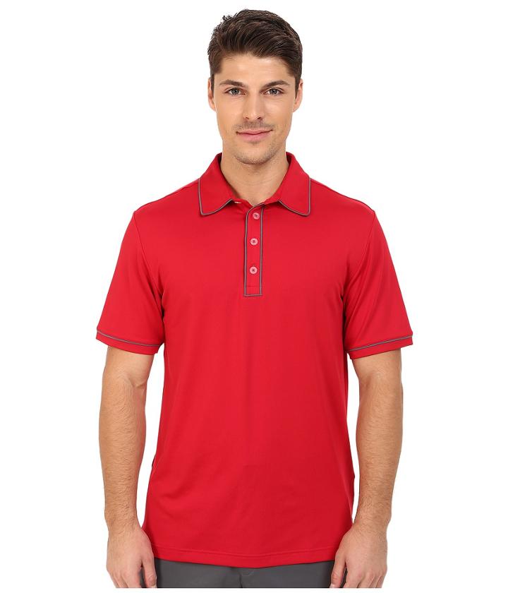 Adidas Golf - Puremotion Piped Polo