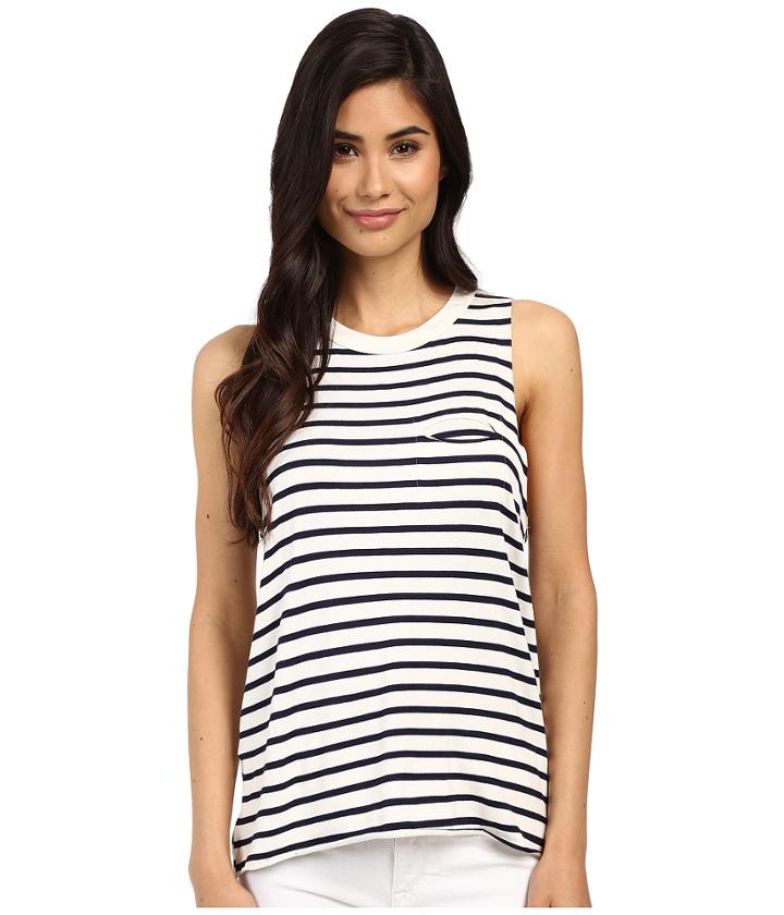 Project Social T - Beatrice Pocket Stripe Tank Top