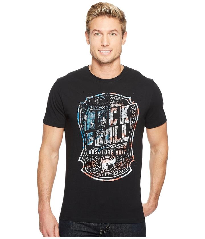 Rock And Roll Cowboy - Short Sleeve T-shirt P9-2161
