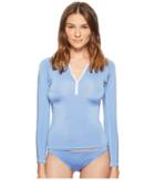 Letarte - Long Sleeve Zip-up Rashguard