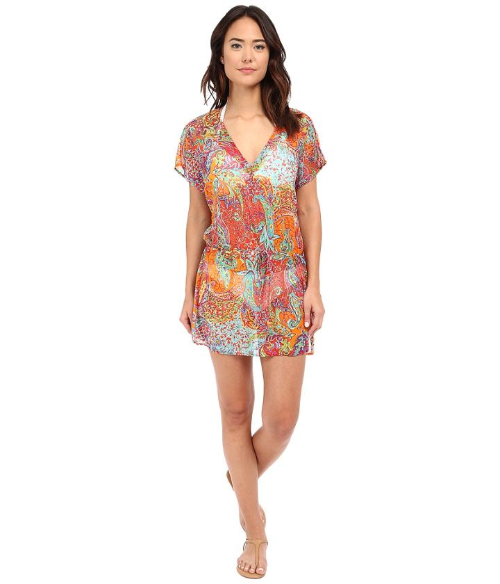 Lauren Ralph Lauren - Maharaja Paisley Poolside Tunic Cover-up