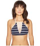 Seafolly - Castaway Stripe High Neck Tankini Top