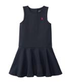 Polo Ralph Lauren Kids - Ponte Short Sleeve Pleated Dress