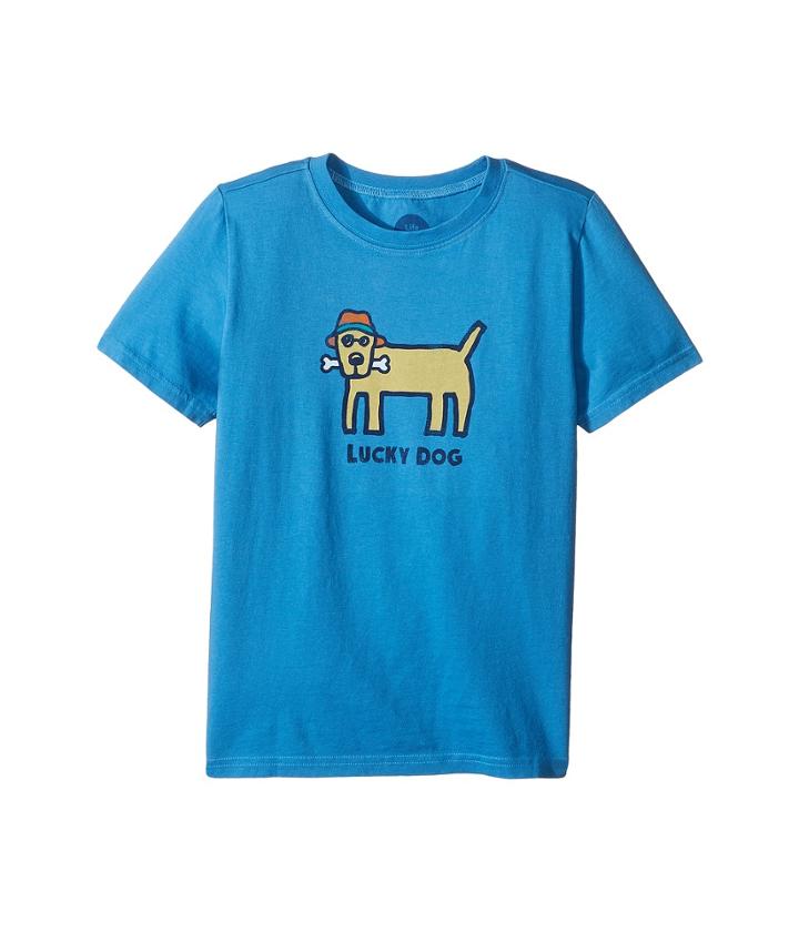 Life Is Good Kids - Lucky Dog Crusher Tee