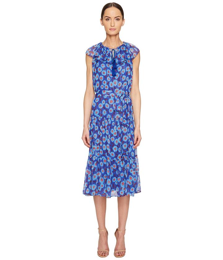 Kate Spade New York - Full Plume Tangier Floral Chiffon Dress