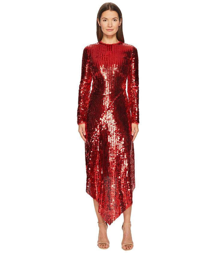 Preen By Thornton Bregazzi - Clarissa Sequin Long Sleeve Dress
