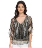 Hale Bob - Meet Me In Havana Silk Chiffon Blouse