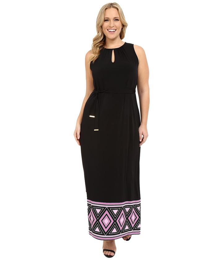 Michael Michael Kors - Plus Size Border Maxi Tank Dress