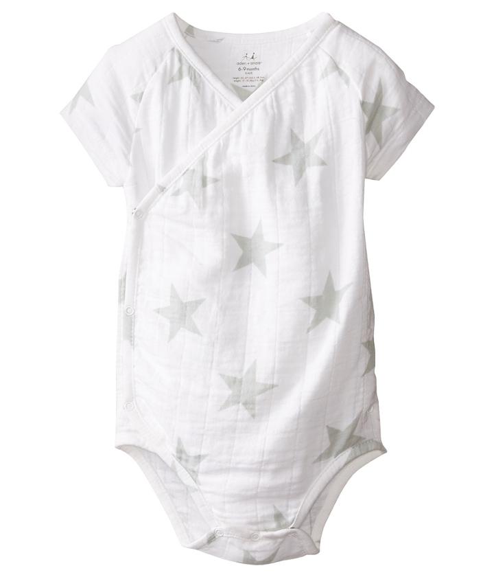 Aden + Anais - Short Sleeve Body Suit