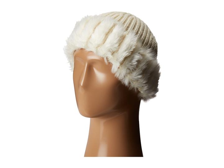 Polo Ralph Lauren - Faux Fur Laced Rib Cuff Hat