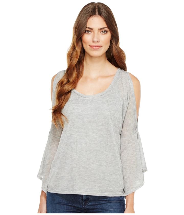 Stetson - 1054 Heather Grey Slubby Sweater Jersey