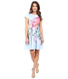 Ted Baker - Bowkay Focus Bouquet Neoprene Skater Dress