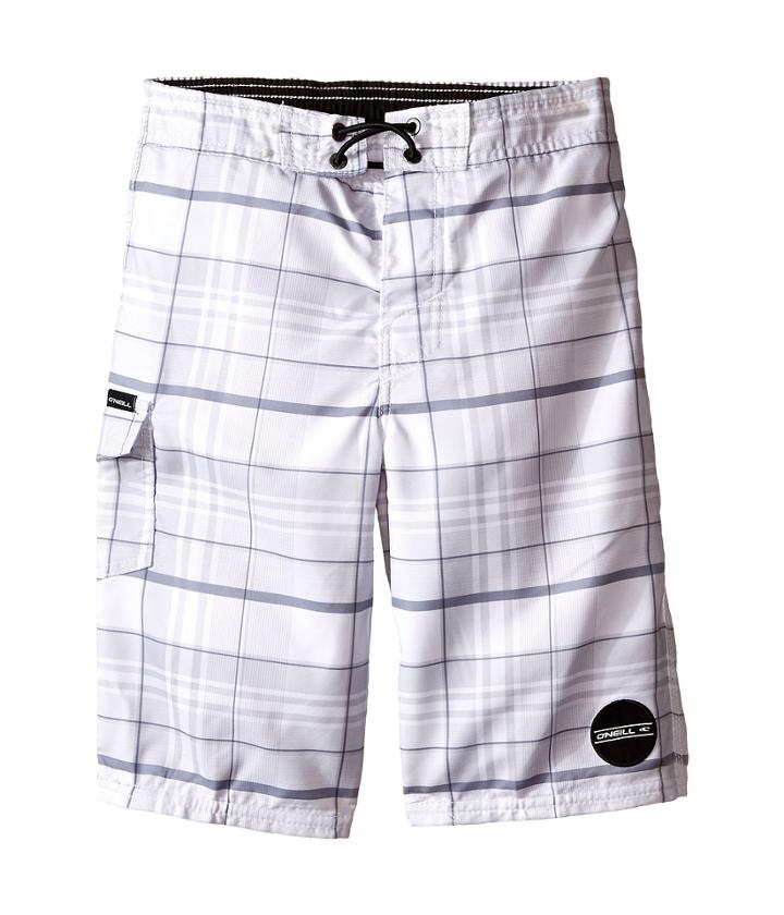 O'neill Kids - Santa Cruz Plaid Boardshorts