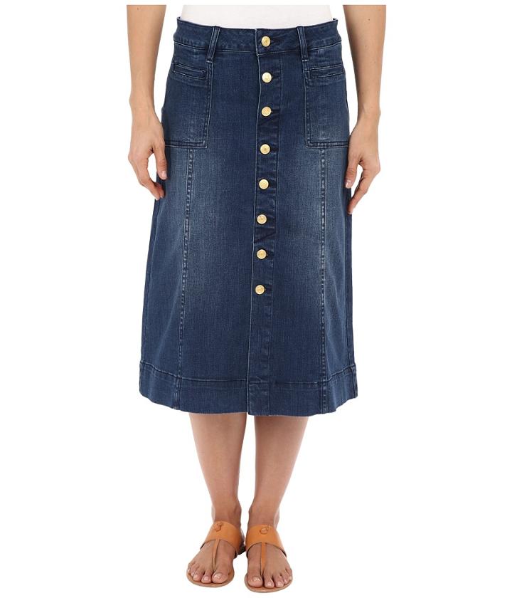 Jag Jeans - Barrett Button Front Denim Skirt