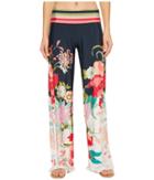 Trina Turk - Royal Botanical Roll Top Pant Cover-up