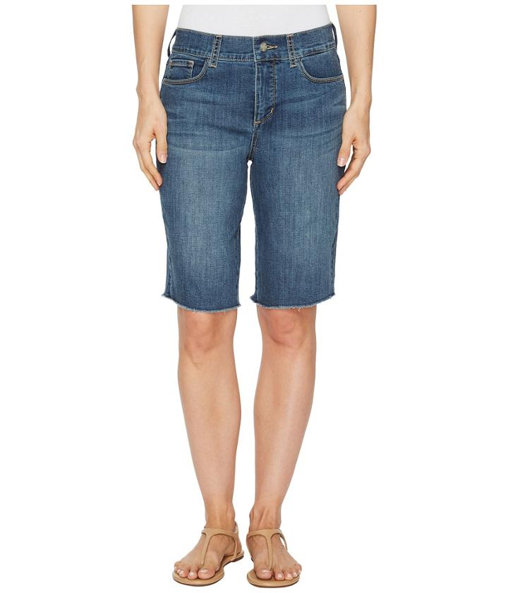 Nydj - Briella Shorts W/ Fray Hem In Zimbali