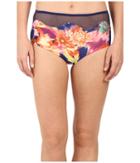 Saha - Selene High Waist With Mesh Bikini Bottom